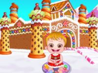 Baby Hazel Gingerbread House