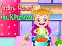 Baby Hazel In Kitchen