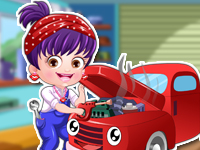 Baby Hazel Mechanic Dressup