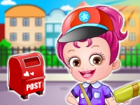 Baby Hazel Postwoman Dressup